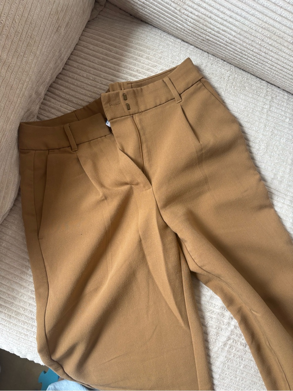 Women’s Old Navy Camel Wide-Leg Trousers